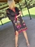 MAXI VESTIDO DE ALGODON Y VISCOSA BORDADO 65383 - comprar online