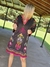 MAXI VESTIDO DE ALGODON Y VISCOSA BORDADO 65383 - TRESDELSEIS