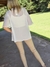 BLUSA DE GASA BORDADA 66201