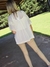 BLUSA DE GASA BORDADA A MANO 66198 - tienda online