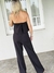 Mono Strapless con volado elastizado en internet