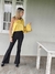 Blusa de saten un hombro OSLO