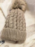 GORRO DE LANA FORRADO ADENTRO CON PIEL GO18749 - comprar online