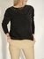 SWEATER CON LYCRA Y APLIQUES 64130