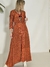 VESTIDO DE SEDA ABOTONADO 68623 T