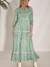 VESTIDO DE VOILE Y BRODERIE 68551 - TRESDELSEIS