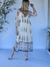 VESTIDO DE GASA BORDADO Y ESTAMPADO 66233 en internet
