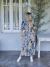 Vestido voile de algodon abotonado 69213