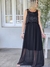 VESTIDO DE GASA CO PECHERA FORRADA 63036 en internet