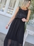 VESTIDO DE GASA CO PECHERA FORRADA 63036 - tienda online