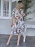 VESTIDO DE LINO FLOR 68434 - tienda online