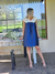 VESTIDO DE SATEN Y PUTILLAS - TRESDELSEIS