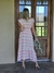 Vestido de lino 51668 - tienda online