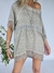 BLUSA DE VOILE CON LUREX BORDADA A MANO 65484