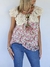BLUSA DE GASA COMBINADA 59531 en internet
