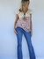BLUSA DE GASA COMBINADA 59531 - TRESDELSEIS
