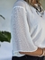 BLUSA DE GASA MANGA PLIZE 3033 - comprar online