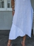Vestido de lino 69899 - tienda online