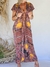 VESTIDO CRUZADO KIMONO DE SEDA 67437 - comprar online