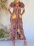 VESTIDO CRUZADO KIMONO DE SEDA 67437 - TRESDELSEIS