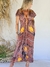 VESTIDO CRUZADO KIMONO DE SEDA 67437 - tienda online
