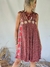 VESTIDO DE SEDA BORDADO 66712