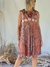 VESTIDO DE SEDA BORDADO 66712