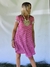 VESTIDO DE SEDA CORTADO AL BIES 64818 - comprar online