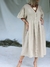 Vestido de lino 69959 - comprar online