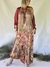 VESTIDO DE SEDA ESTAMPADO 70078 - TRESDELSEIS