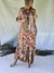VESTIDO DE SEDA ESTAMPADO 70078 - comprar online