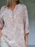 CAMISA DE LINO ESTAMPADO 70145 - TRESDELSEIS