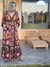 Vestido algodon con bordado artesanal 70089 - tienda online