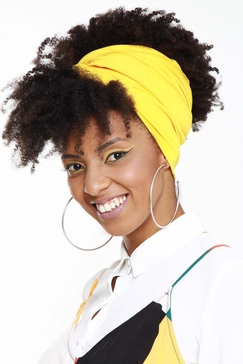 Turbante Amarelo
