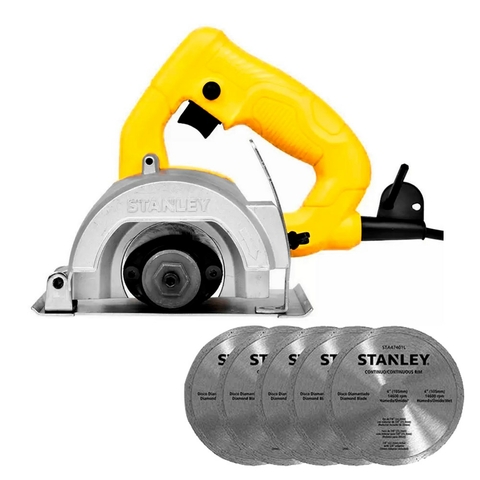 SERRA MARMORE (SPT115) 220V COM 5 DISCOS - STANLEY