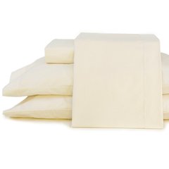 Jogo de Lençol Casal 180 fios 4 pçs Percal 100% Algodão Palha Trajanus. Detalhe. 