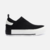 Tênis Arezzo Slip On Preto Plataforma Preto