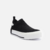 Tênis Arezzo Slip On Preto Plataforma Preto