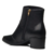 Bota Pegada Feminina Cano Curto em Couro Preto 280502-05