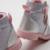 Bota Klin Rock Mini Menina Prata/Rosa Claro com Velcro