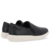 Tênis Usaflex Slip On Couro Preto