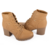 Bota Coturno Dakota de Salto Bloco