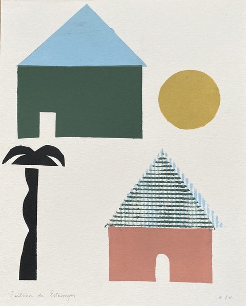 Monocopia casita 20 x 25 cm.