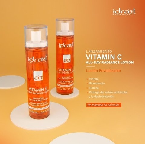 VITAMIN C ALL-DAY RADIANCE LOTION - Loción Revitalizante Piel Radiante - 100ml