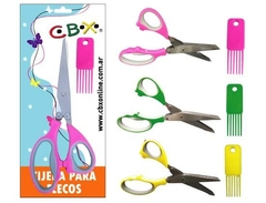 Tijera para flecos 20,5cm - comprar online