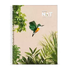 Cuaderno con espiral A4 (29x22cm) Ledesma Nat 70 hojas cuadriculada - comprar online