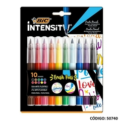 Fibras Pincel Bic Intensity x 10