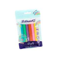 CRAYONES DE CERA PELIKAN PASTEL x6