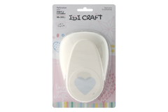 Perforadora para papel corazón de 7,6 cm