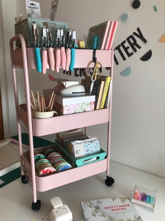 Carro organizador Ibi 3 bandejas - El Colegio Librería y Juguetería Didáctica